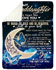 Special gift for your granddaughter Sherpa Fleece Blanket tile