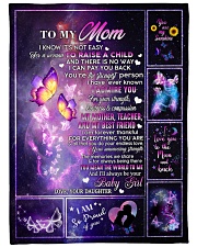 Special gift for mom - Happy mother's day Large Fleece Blanket - 60" x 80" front