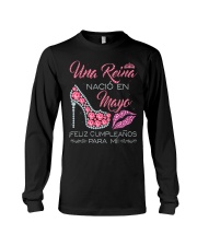 H-Camisetas Sublimadas Reina Nacida en Mayo Mujer Long Sleeve Tee thumbnail