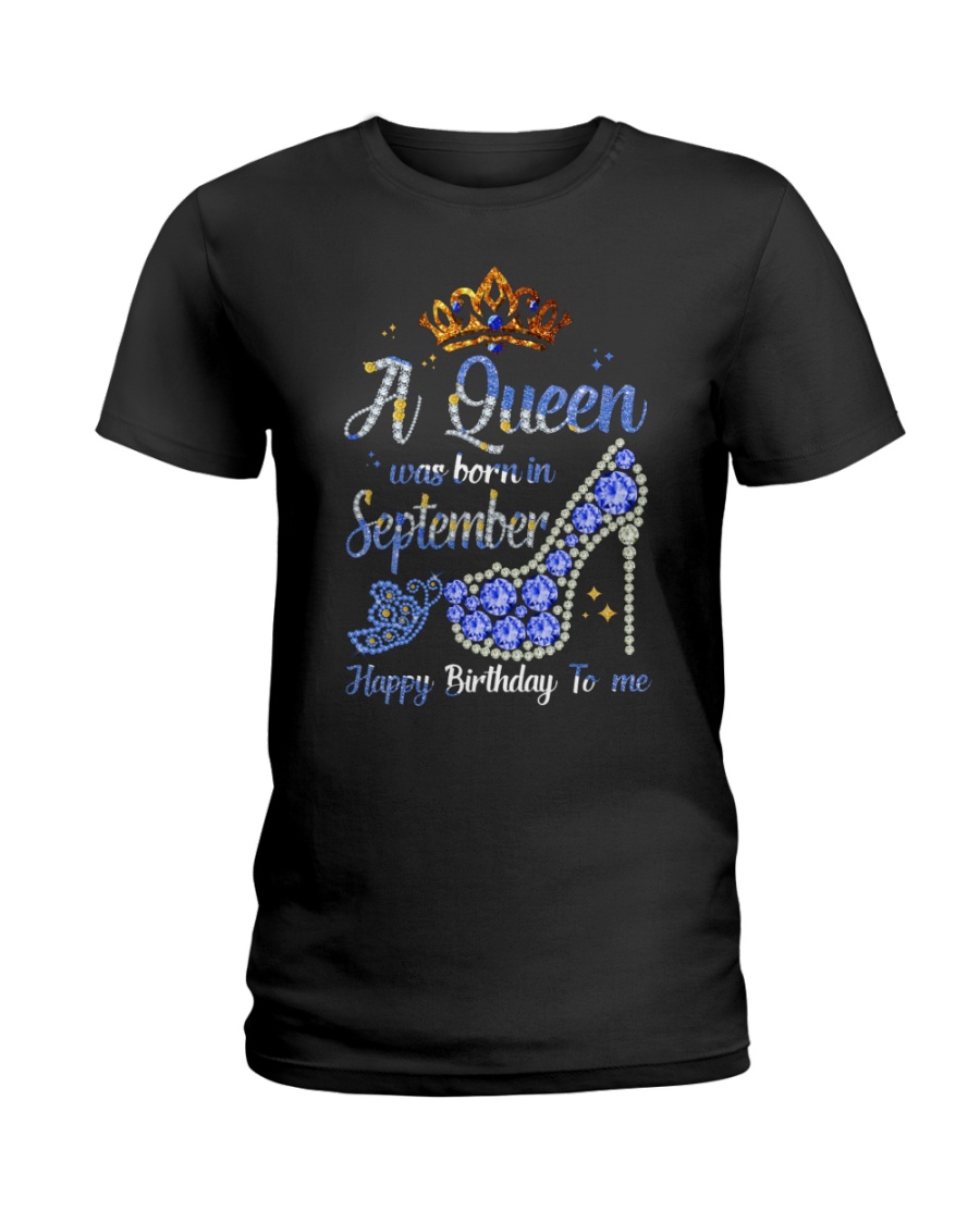 SEPTEMBER QUEEN - L Ladies T-Shirt