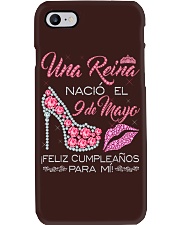 Camisetas Sublimadas Reina Nacida en Mayo Mujer Phone Case thumbnail