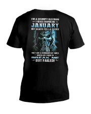 JANUARY MAN V-Neck T-Shirt thumbnail