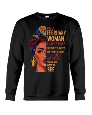 H - FEBRUARY GIRL Crewneck Sweatshirt thumbnail