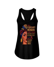 H - FEBRUARY GIRL Ladies Flowy Tank thumbnail