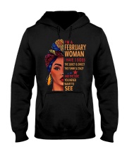 H - FEBRUARY GIRL Hooded Sweatshirt thumbnail