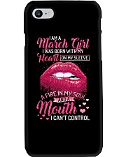 March shirt Printing Birthday shirts for Women Phone Case thumbnail