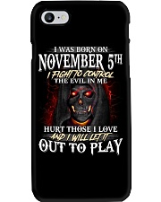 November 5th Phone Case thumbnail