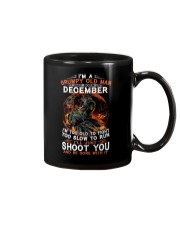 Grumpy old man December tee Cool T shirts for Men Mug thumbnail