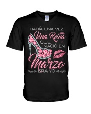 REINA DE MARZO V-Neck T-Shirt thumbnail