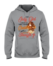 JULY GIRL - L Hooded Sweatshirt thumbnail