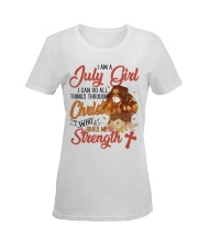 JULY GIRL - L Ladies T-Shirt women-premium-crewneck-shirt-front