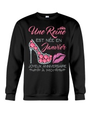 Janvier Joyeux Anniversaire Tee Shirt Femme Crewneck Sweatshirt thumbnail