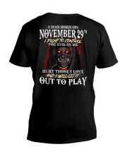 November 29th V-Neck T-Shirt thumbnail