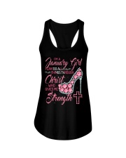 January shirt Printing Birthday shirts for Women Ladies Flowy Tank thumbnail