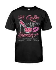 DECEMBER QUEEN Classic T-Shirt front