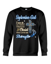 September Girl-V Crewneck Sweatshirt thumbnail