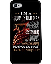 GRUMPY OLD MAN 20 Phone Case thumbnail
