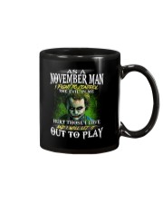 Birthday shirt design for November boys men Mug thumbnail