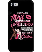 H-Camisetas sublimadas mujer clásica en April Phone Case thumbnail