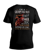 GRUMPY OLD MAN V-Neck T-Shirt thumbnail
