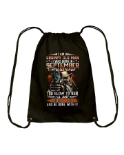 SEPTEMBER MAN Drawstring Bag thumbnail