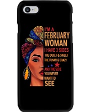 FEBRUARY GIRL Phone Case thumbnail