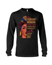 FEBRUARY GIRL Long Sleeve Tee thumbnail