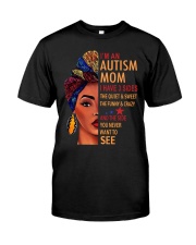AUTISM MOM-V Classic T-Shirt thumbnail