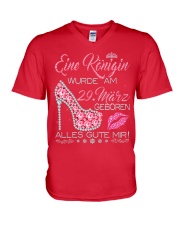 29 März V-Neck T-Shirt thumbnail