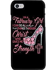 February shirt Printing Birthday shirts for Women Phone Case thumbnail