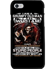Grumpy old man Graphic tee Cool T shirts for Men Phone Case thumbnail