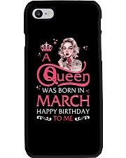 March shirt Printing Birthday shirts for AQueen Phone Case thumbnail