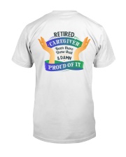 Retired Caregiver Back Classic T-Shirt tile
