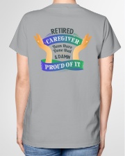 Retired Caregiver Back Ladies T-Shirt garment-tshirt-ladies-back-01