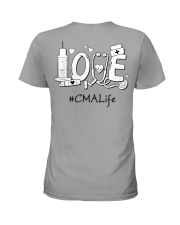 LOVE - Light BG-CMALife Ladies T-Shirt back