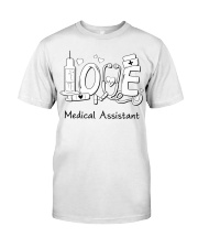LOVE - Light BG - medica assistant Classic T-Shirt tile