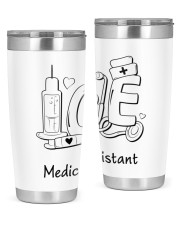 LOVE - Light BG - medica assistant 20oz Tumbler tile