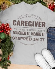 Can't Scare Caregiver Front Classic T-Shirt apparel-classic-tshirt-lifestyle-front-82