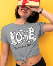 LOVE - Light BG-Registerd Nurse Ladies T-Shirt apparel-ladies-t-shirt-lifestyle-front-35