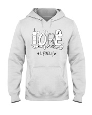 LOVE - Light BG-LPNLife Hooded Sweatshirt tile