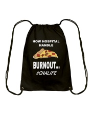 Burnout front Drawstring Bag tile
