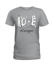 LOVE - Light BG-Caregiver Ladies T-Shirt front