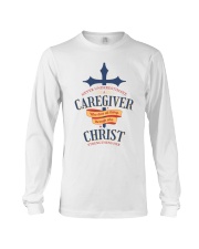 Believe Caregiver Front Long Sleeve Tee tile