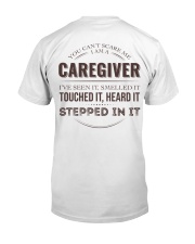 Can't Scare Caregiver Back Classic T-Shirt tile