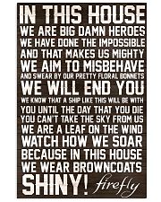 In This House Vertical Poster tile