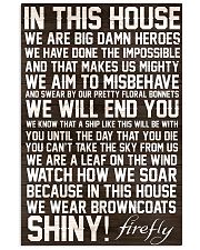In This House 24x36 Poster front