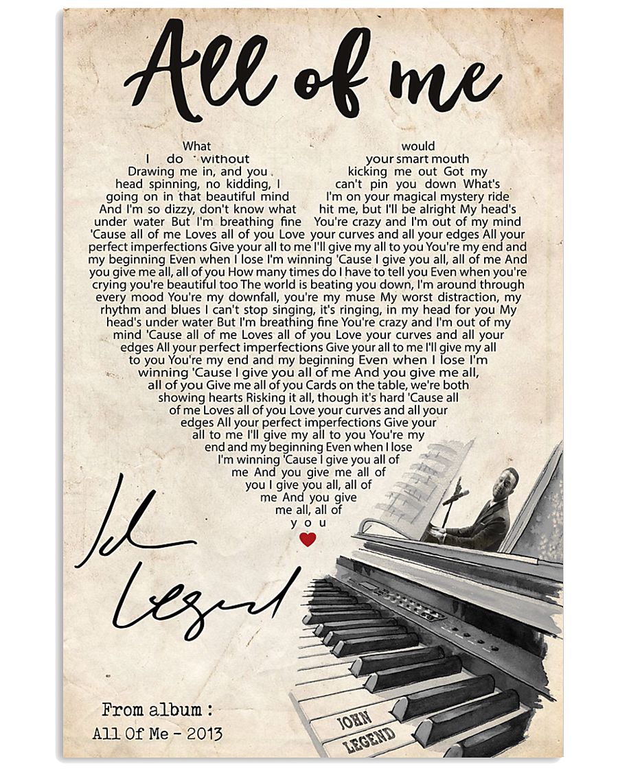 All of me 24x36 Poster