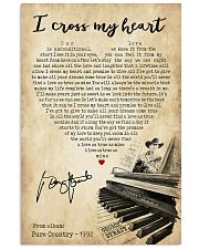 I cross my heart 24x36 Poster front