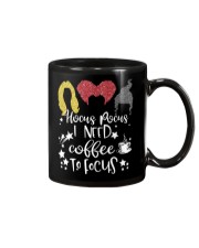 I Need Coffee To Focus Mug front