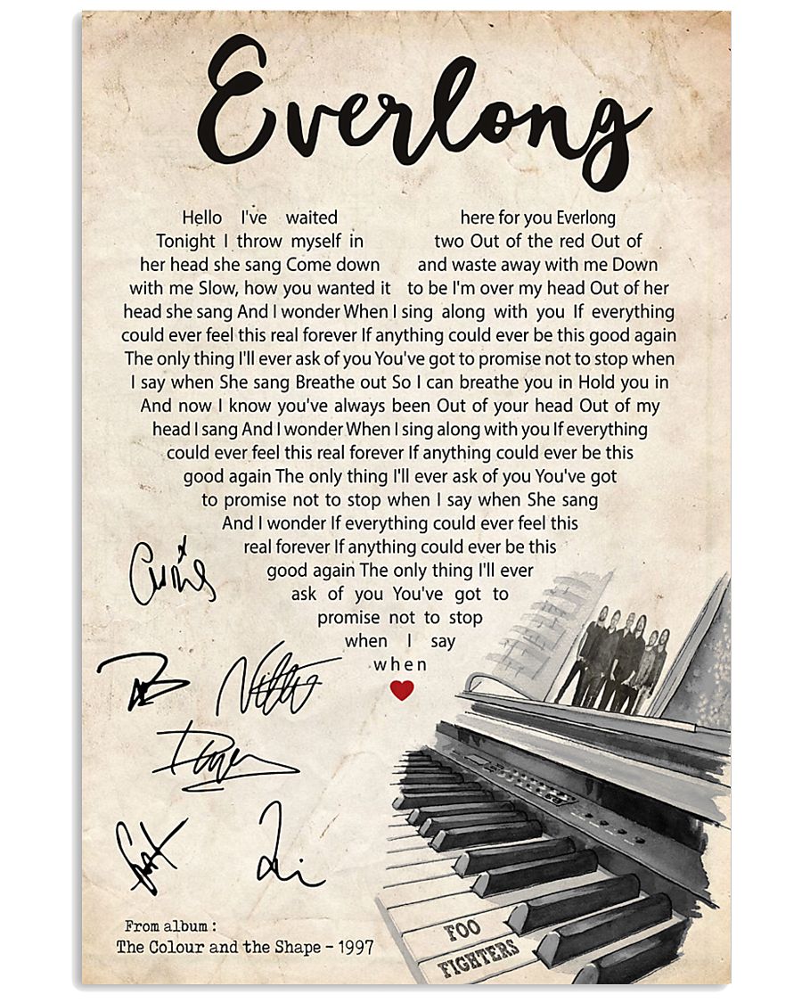 Everlong 24x36 Poster